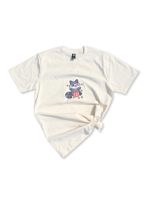 Popcorn Racoon Tee